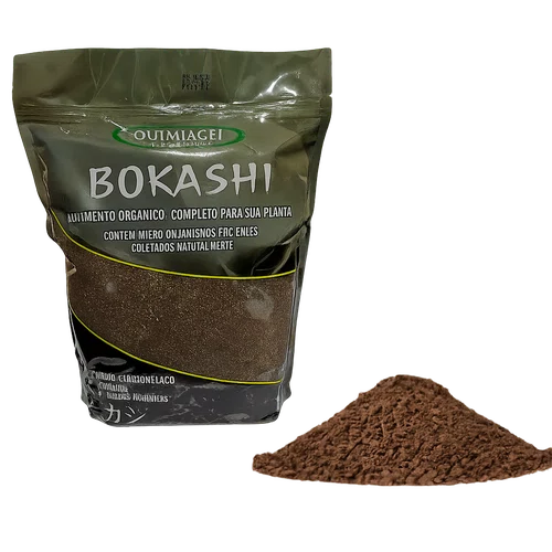 Bokashi Quimiagri 1kg-Adubo Orgânico Plantas Vigorosas