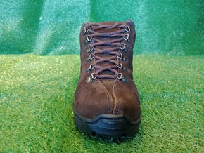 Coturno Botina Nobuck Chocolate com Solado Trekking | Proteção para Trabalho Pesado | Hectar